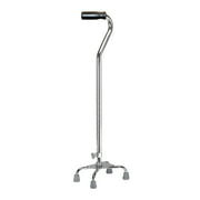 Drive Small Base Quad Cane Aluminum 30 to 39 Inch Height Chrome, 10301-4 - Sold by: Pack of One