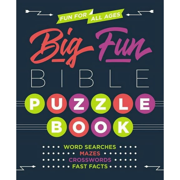Big Fun Bible Puzzle Book, (Paperback)