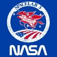 thumbnail image 2 of Men's NASA Distressed Spacelab 3  Graphic T-Shirt, 2 of 4
