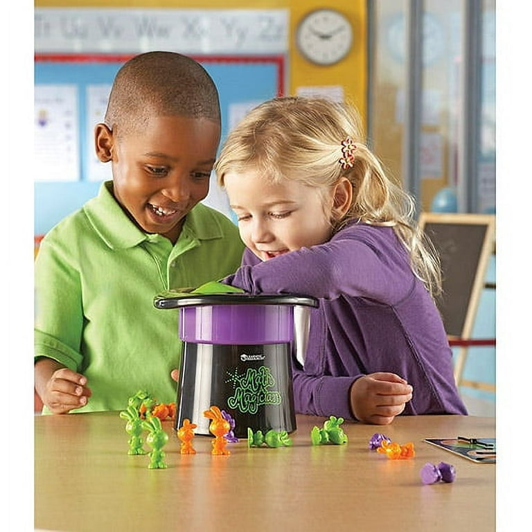 Learning Resources, 12 Giant Kids Jumbo Easy Grip Plastic Tweezers, Pre-K &  Up