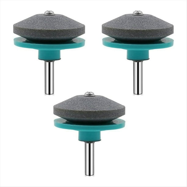 Afilador de Cortacésped, Kit de Herramientas para Afilador de Cuchillas de Cortacésped, Accesorio Universal para Cortacésped para Cualquier Taladro Manual Eléctrico B