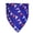 E008- Style H, variant on Small Dog Bandana, Red White Blue Pet Scarf, 4Th of July Decoration, Cat Neckerchief, Puppy Party Supply, 1 Pc