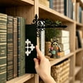 thumbnail image 6 of Patchwork Ghost Bookends, 7.87 x 5.91 In Vintage Dark Halloween Shelf Decor for Study Bedroom Cafe Bookstore Reading Nook Display, 6 of 6