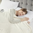 thumbnail image 5 of Serta Polyester and Cotton Microlight Heated Blanket ST54-0089, 5 of 11
