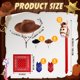 thumbnail image 2 of Set de disfraces de Xtinmee Cowboy Party con sombreros, pañuelos y caballos, 36 unidades, 2 of 7