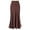 Coffee, variant on VUPSGEZ Women's Skirt Stretch Waist High Solid Satin Dress (Beige,XL)