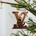 thumbnail image 5 of Supbessel Grinch Christmas Decorations Christmas Decorations - Initial Green Surname Pendant Decoration Hanging Decoration Suitable For Christmas Tree Car Backpack, 5 of 5