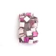 thumbnail image 4 of Milltown Merchants Hot Pink Foil Mosaic Tile 3/4 Inch (1 lb), 4 of 5
