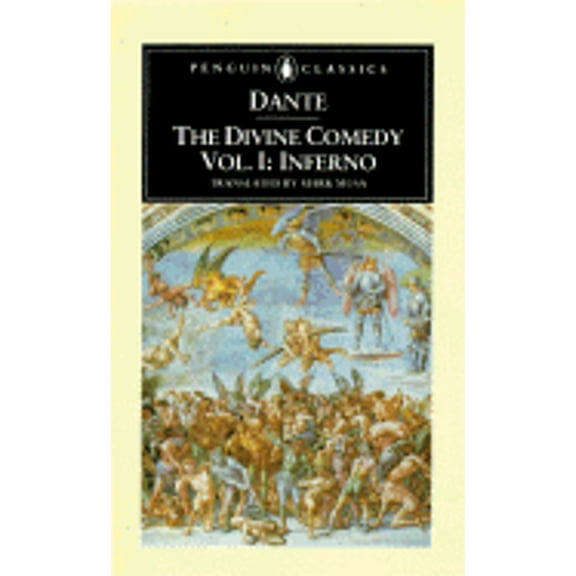 Pre-Owned The Divine Comedy: Volume 1: Inferno (Paperback 9780140444414) by Mr. Dante Alighieri, Mark Musa