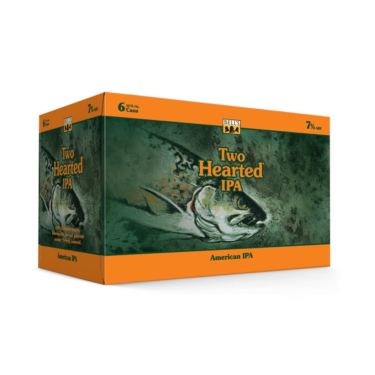 Bell‚Äôs, Craft Beer, Two Hearted IPA, 6 pack, 12 fl oz cans, 7