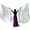 Silver, variant on Praise Dance Flags, Worship Dance Props, Shiny Polyester Worship Flags for Stage Performances and Festivals, Adjustable 38-55 Inch Flagpole Set