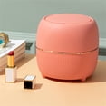 thumbnail image 4 of OUSITAID Trash Can  Storage Bucket Office Desktop Waste Bin Plastic Kitchen Garbage Organizer with Lid  Orange, 4 of 9