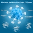 thumbnail image 2 of 3 Piezas De Bolas De Secadora De Vapor Reutilizables, Bolas De Secadora De Lavado, Bola De Secadora Con Vapor, Suavizante De Telas Reduce La Estática, Ropa Seca Esponjosa Suave Con Menos Arrugas, 2 of 5