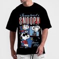 thumbnail image 3 of Camiseta de verano 2024 nueva para hombre, con estampado de Snoopy de Disney, informal, holgada, para fitness callejero, de gran tamaño y alta calidad, 3 of 5