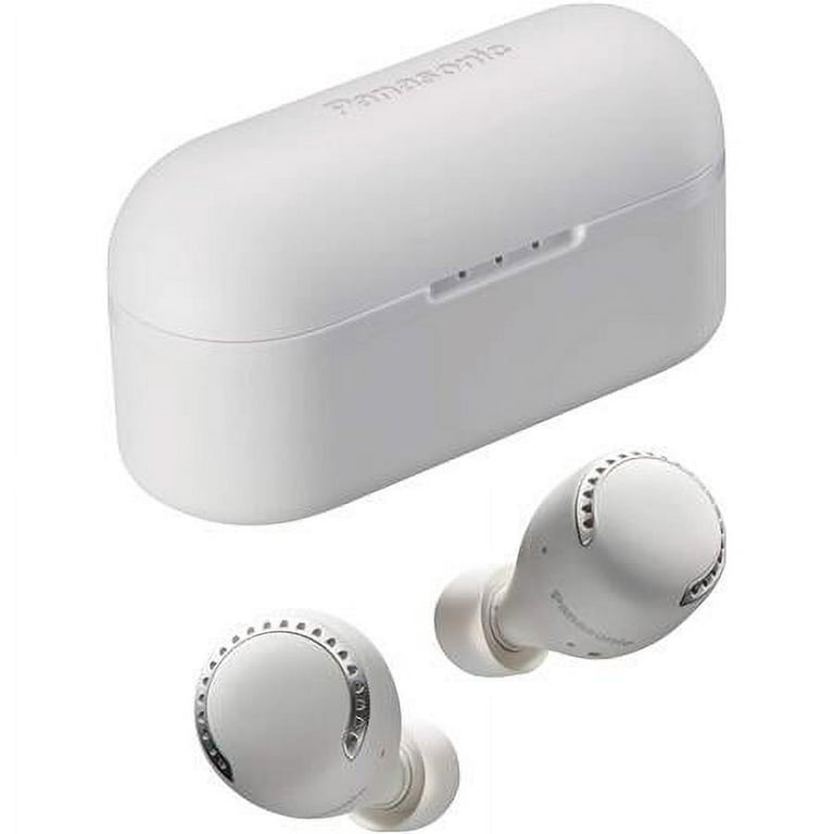 Wireless White True Hybrid Earphones RZ-S500W with Noise Cancelling, Dual Bluetooth