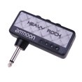 thumbnail image 1 of ammoon Electric Guitar Headphone Amplifier Amp 1/4 Inch Plug 3.5mm Headphone Jack & Aux In with Classic Rock Distortion Effect Built-in Rechargeable Battery, 1 of 7