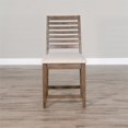 thumbnail image 3 of Home Square 24" Counter Height Barstool with Cushion Seat in Brown - Set of 3, 3 of 7