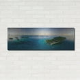 thumbnail image 3 of Luxe Metal Art 'Seychelles - Mahe from the sky' by Luxe Portfolio, Metal Wall Art, 48"x16", 3 of 9