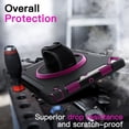 thumbnail image 4 of JETech Case for iPad 10.2-Inch (9th/8th/7th Generation, 2021/2020/2019) with Built-in Screen Protector, Protective Shockproof Rugged Tablet Cover, 360° Rotating Hand Strap Stand (Plum), 4 of 7