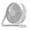 White, variant on Desktop Portable Small USB Fan Desktop 6 Inch Plug-in Mini Mute Desktop Small Electric Fan For Office Computer Laptop