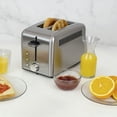 thumbnail image 2 of Kalorik® 2-Slice Rapid Toaster Extra-Wide Slots & 6 Shades TO 45356 SS, 2 of 5