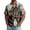 Black #011, variant on Halloween Shirts for Men Spider Witch Hat Graphic Collared Casual Tees Castle Print Short Sleeve Fall Scary T Shirt XL