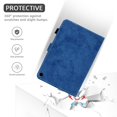 thumbnail image 5 of Dteck Smart Case for Amazon Fire HD 10 2021/HD10 Plus 2021 10.1-inch 11th Generation,Magnetic Card Holder Wallet Retro Case Leather Kickstand Shockproof Cover with Automatic wake/sleep,Blue, 5 of 6
