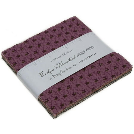 Evelyn Rocks - Evelyn's Homestead 1880-1900 Moda Charm Pack by Betsy Chutchian; 42 - 5