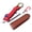 Red black, variant on 7829 Durable Aluminum Alloy Fish Grip Lip Trigger Lock Gripper Foldable Clip Clamp Grabber Fish Pliers Grab Fishing Tackle