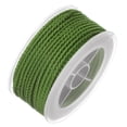 thumbnail image 3 of Unique Bargains Nylon Thread Twine Beading Cord 2mm Extra-Strong Braided Nylon Crafting String 11M/36 Feet, Army Green, 3 of 7