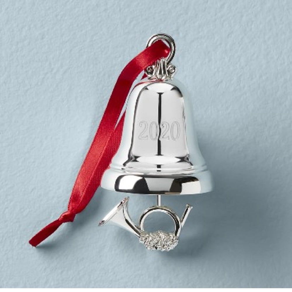 Lenox 2020 Silver Bell Ornament 890496