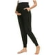 thumbnail image 2 of Pantalones de Maternidad Para Mujer, Color Sólido, Informales, Elásticos, Cómodos, Para Salón, 2Xl Odeerbi  ODB159853, 2 of 9