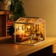 thumbnail image 3 of Kit de casa en miniatura ROBOTIME DIY, mini casa de muñecas con luz LED, 3 of 9