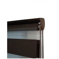 thumbnail image 2 of Persiana sheer elegance color chocolate, medida 200cm de ancho y 220cm de alto, controla la privacidad de luz. Vanguardista y lujoso., 2 of 2