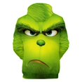 thumbnail image 3 of Anime cómo estola Navidad Grinch Cosplay sudaderas con capucha sudadera con estampado 3D adulto Unisex pulóver chaqueta con capucha ropa deportiva abrigo regalos, 3 of 3