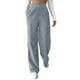 thumbnail image 2 of Pantalones anchos de pana de cintura alta para mujer - Pantalones rectos holgados con bolsillos - Tallas grandes S-3XL para actividades diarias/al aire libre, 2 of 8