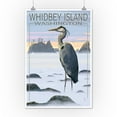 thumbnail image 2 of Whidbey Island, Washington, Blue Heron (12x18 Wall Art Poster, Room Decor), 2 of 3