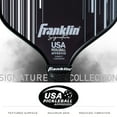 thumbnail image 5 of Franklin Sports Pro Signature Pickleball Paddles - 16mm Poly Core - Black, 5 of 11