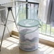 thumbnail image 5 of Cesto de malla plegable para la ropa sucia con asas | Cesto espacioso para guardar juguetes y peluches infantiles | Cesto plegable y transpirable para el hogar, 5 of 6