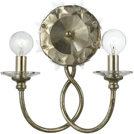 

Crystorama Lighting - Two Light Wall Mount - Wall Mount - Willow - Two Light