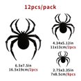 thumbnail image 3 of PRETXORVE Halloween Decorations, 12PC Halloween Spider Decoration for Home Decor DIY Wall Decal Bathroom Indoor Hallowmas Party Supplies, 3 of 9