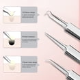 thumbnail image 6 of 11 Pcs Pimple Extractor Tool,Stainless Steel Acne Comedone Extractor,Sharp Tweezers Needles Blackhead Remover Kit with Storage Box, 6 of 6