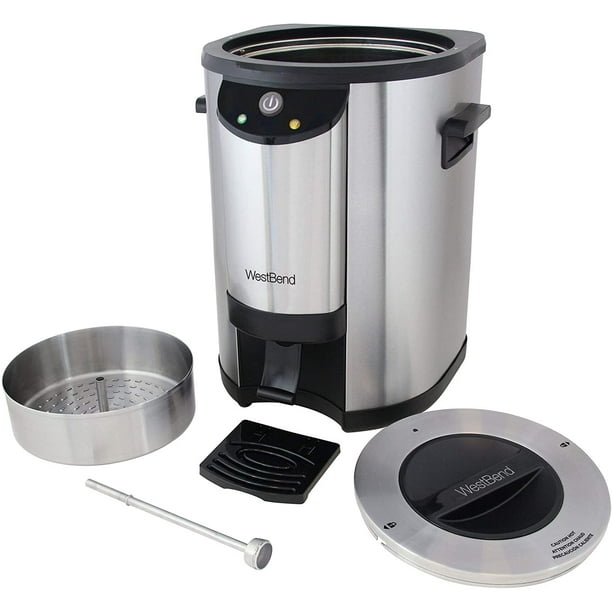Cafetera Percoladora 42 Tazas WEST BEND 57042 Acero Inox