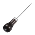thumbnail image 3 of Handwork Sewing Awl Single Gourd Punch Hole Tool with Wooden Handle, Dark Brown, 3 of 7