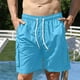 thumbnail image 5 of pstuiky Pantalones cortos para hombre, Pantalones cortos informales para hombre, para playa, trabajo y uso diario. Pantalones cortos para correr para hombre, 5 of 7