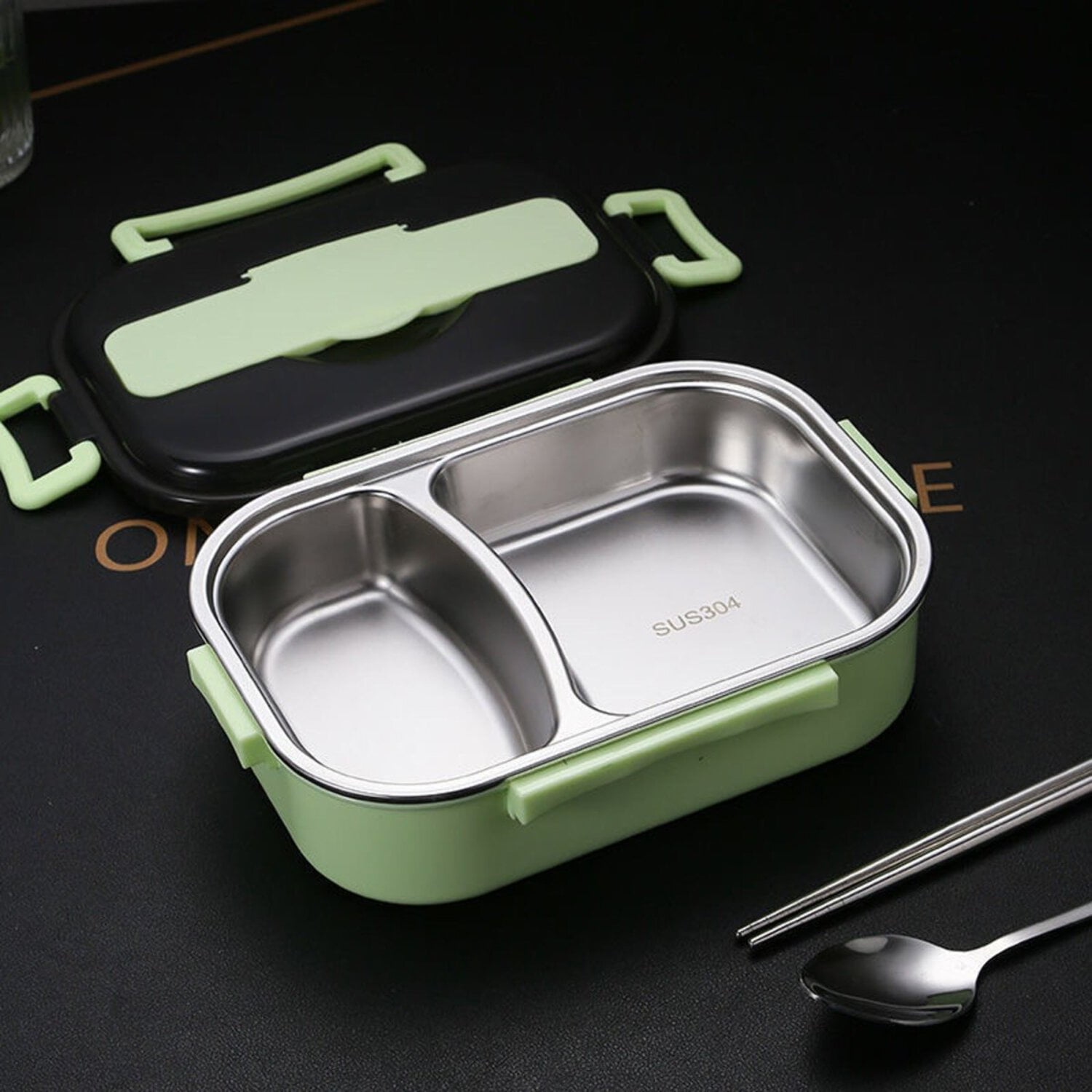 Lunch Box Food Container Bento Box With Utensils