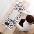 thumbnail image 3 of Long Mouse Pads for Desk,White Cow Black Spot Pattern Desk Mats on Top Of Desks, Desk Mouse Pad Extra Large with 3mm Non-Slip Base and Stitched Edge for Gaming,Office,Work,Home 31.5"x11.8", 3 of 6