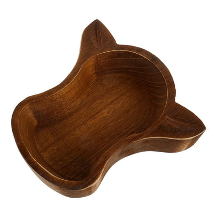 FONDOTIN 1Pcs Large Nut Bowl in Wood for Holding Fruits and Snacks Everyday Use