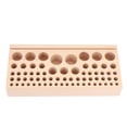 thumbnail image 3 of Leathercraft Tool Holder, Leather Tool Holder Beech Wood Stable Reliable  For Handicraft Project, 3 of 8