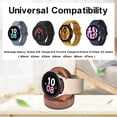 thumbnail image 4 of Samsung Galaxy Watch Charging Dock - Wood Watch Charging Stand for Galaxy Watch 8/7/6/5/4/3/2/Active 2/1/S3 Series ,Gift for Men Women, 4 of 6